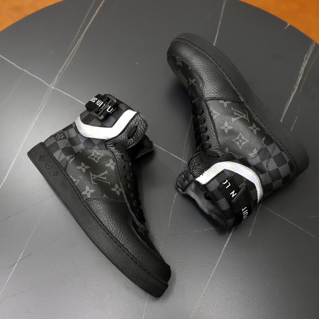 Winter new Italian imported cow leather upper sheepskin lined sneakers