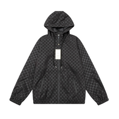G's classic black zip-up hoodie jacket