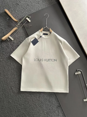 L's pearl-patterned breathable cotton T-shirt (excellent quality)