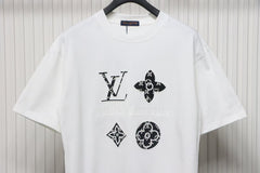 L's Silicone Four-Flower T-Shirt