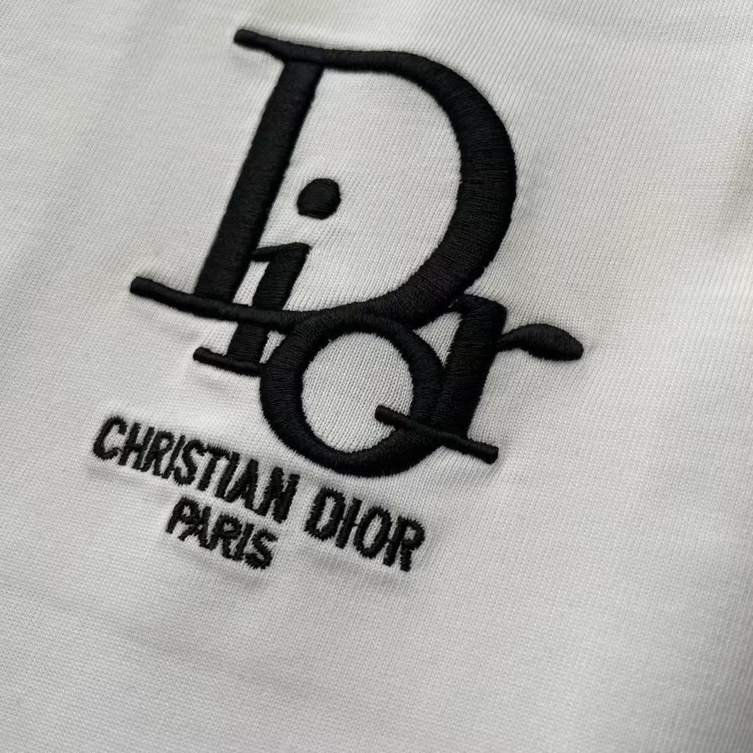 D's  logo + "1947" embroidered T-shirt