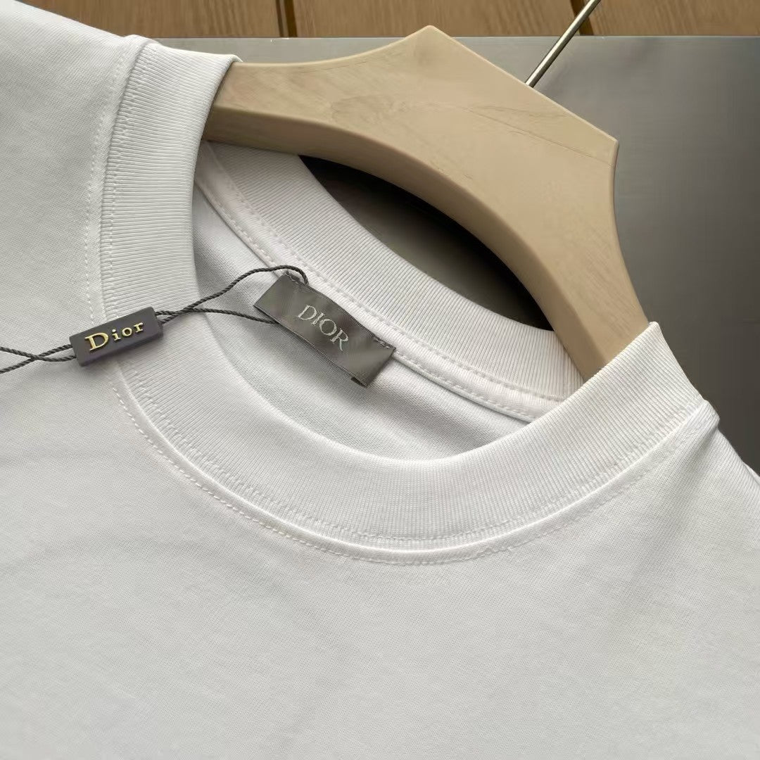 D's  logo + "1947" embroidered T-shirt