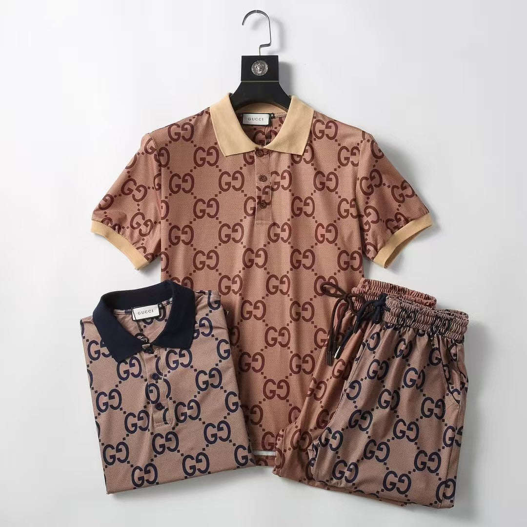 G's High quality pure cotton top luxury men's setA and B(MAIN PRODUCT)