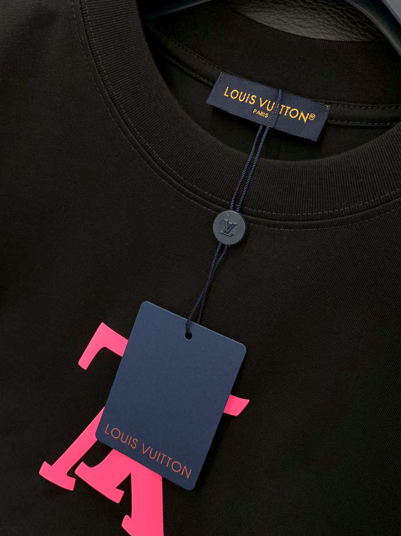 L's 2025 New Style Round Neck Casual Fashion T-shirt