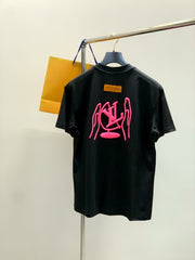 L's 2025 New Style Round Neck Casual Fashion T-shirt