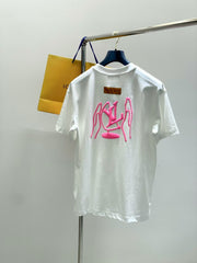 L's 2025 New Style Round Neck Casual Fashion T-shirt