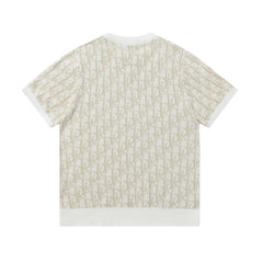 D's breathable logo full print sweater