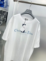 D's Casual Classic Simple Letter Logo T-shirt