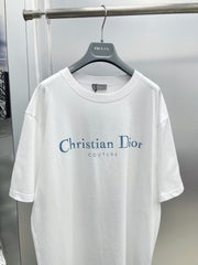 D's Casual Classic Simple Letter Logo T-shirt