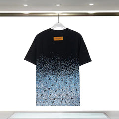 L's Starry Sky Mosaic Pixel Gradient T-shirt