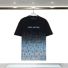 L's Starry Sky Mosaic Pixel Gradient T-shirt