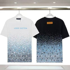 L's Starry Sky Mosaic Pixel Gradient T-shirt