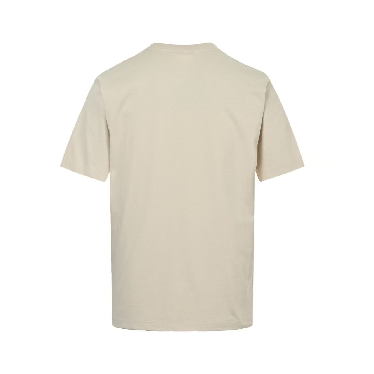 L's2025's latest leather and metal logo pendant T-shirt