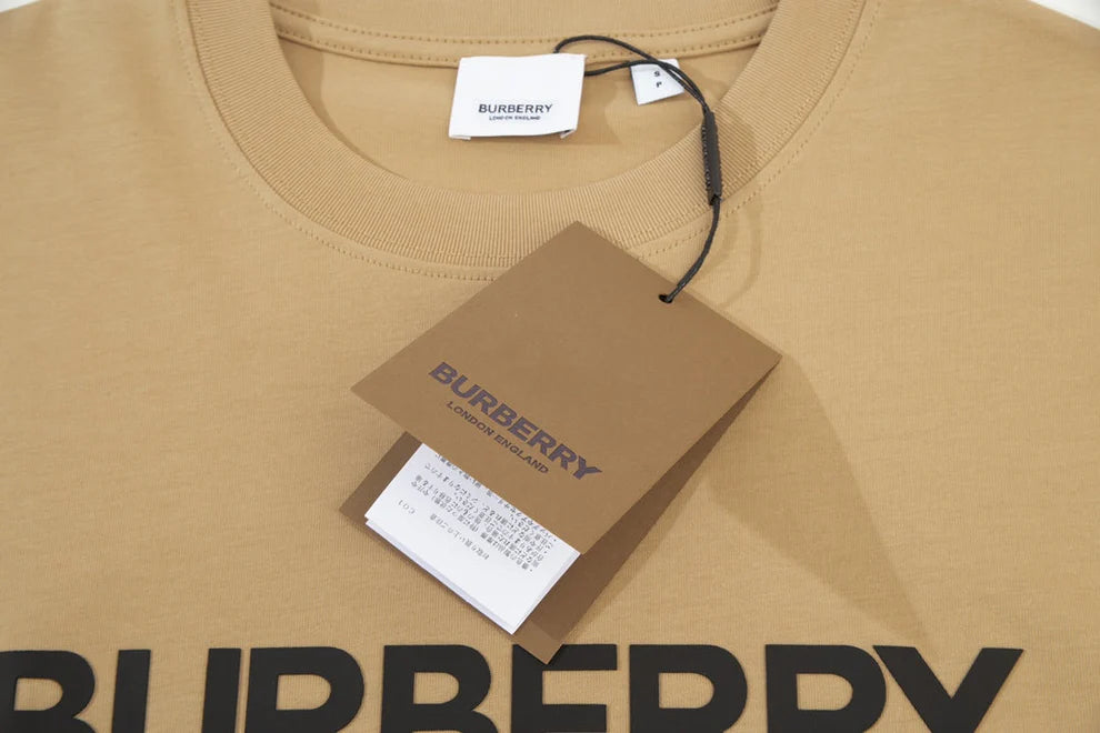 B's Brown Classic Print T Shirt