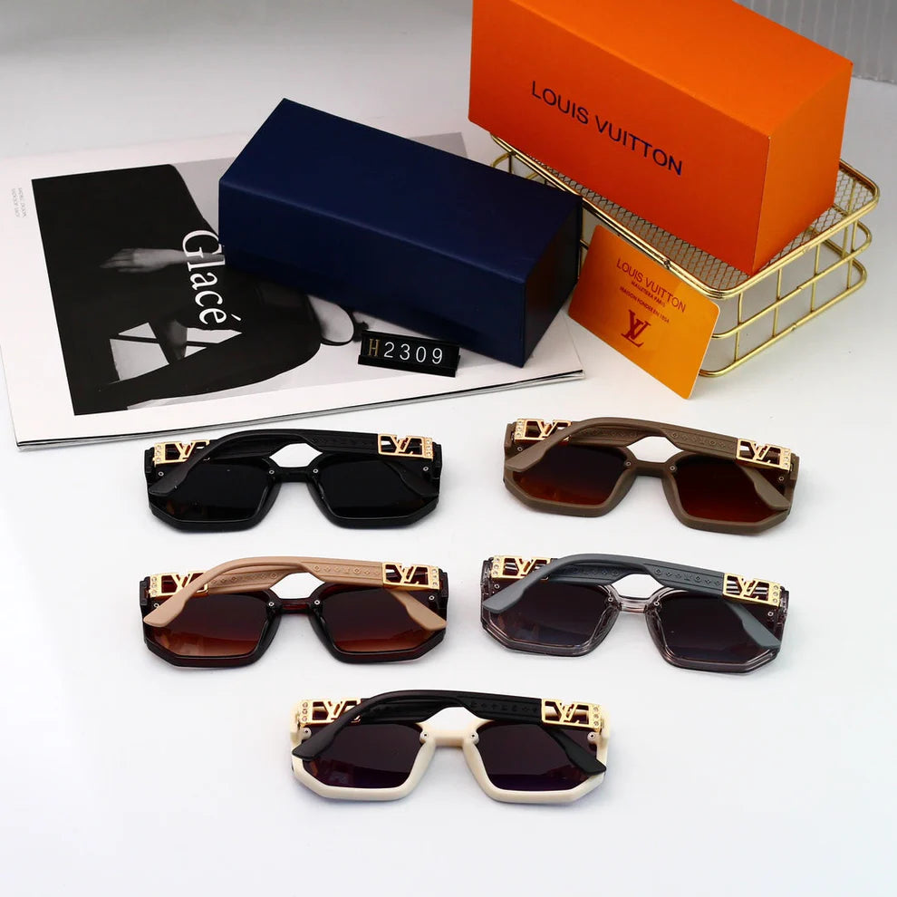 Hexagonal Oversized Sunglasses H2309