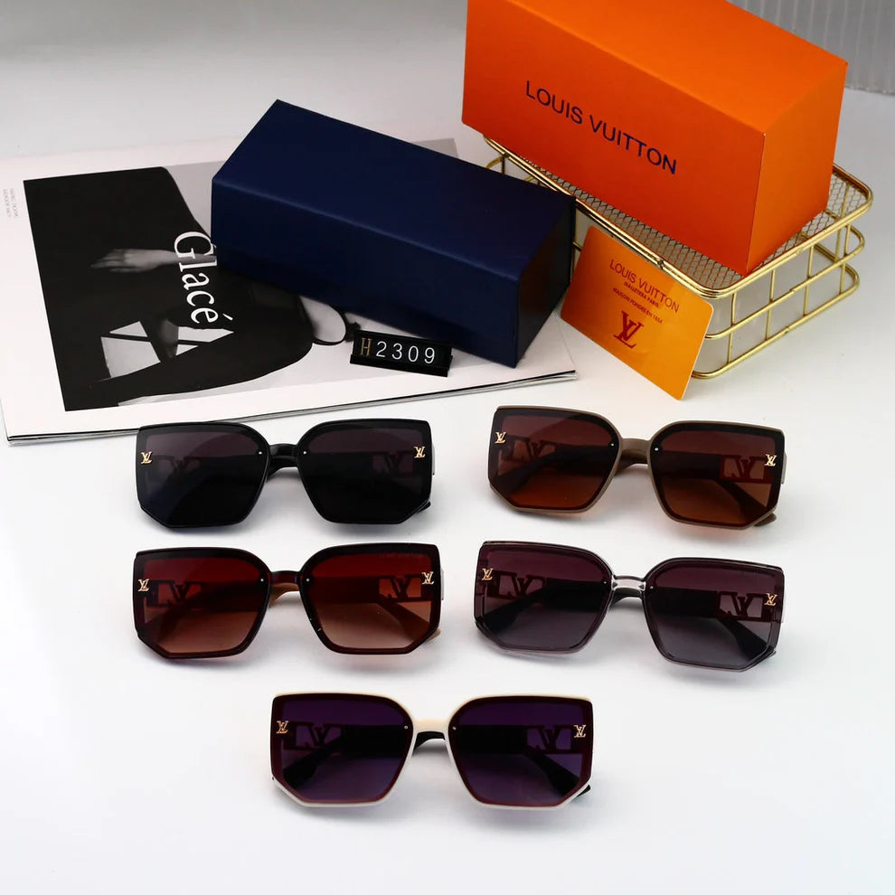 Hexagonal Oversized Sunglasses H2309