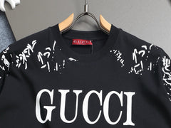 G's 2025 Spring/Summer Latest Style Chest Logo T-Shirt