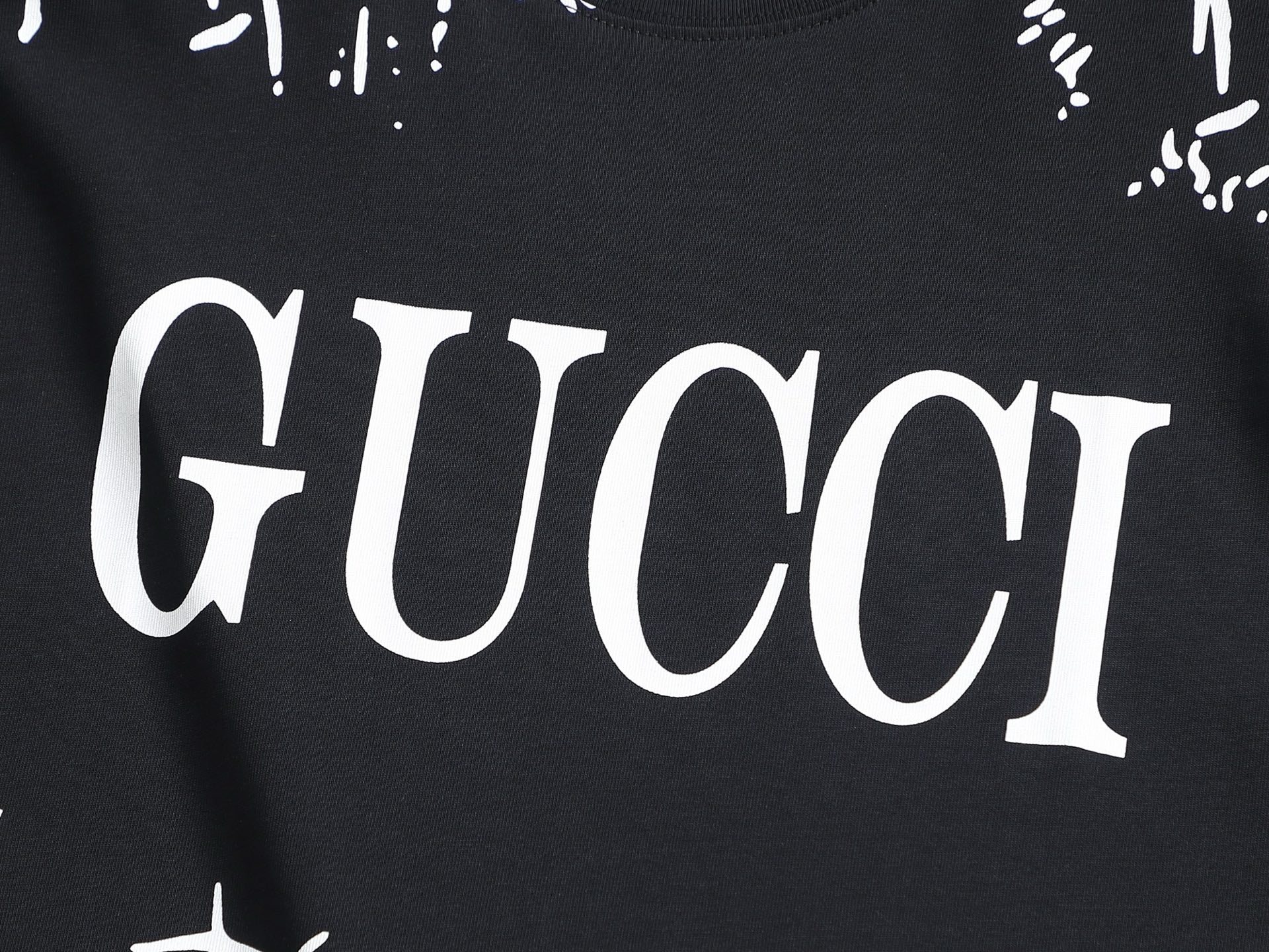 G's 2025 Spring/Summer Latest Style Chest Logo T-Shirt