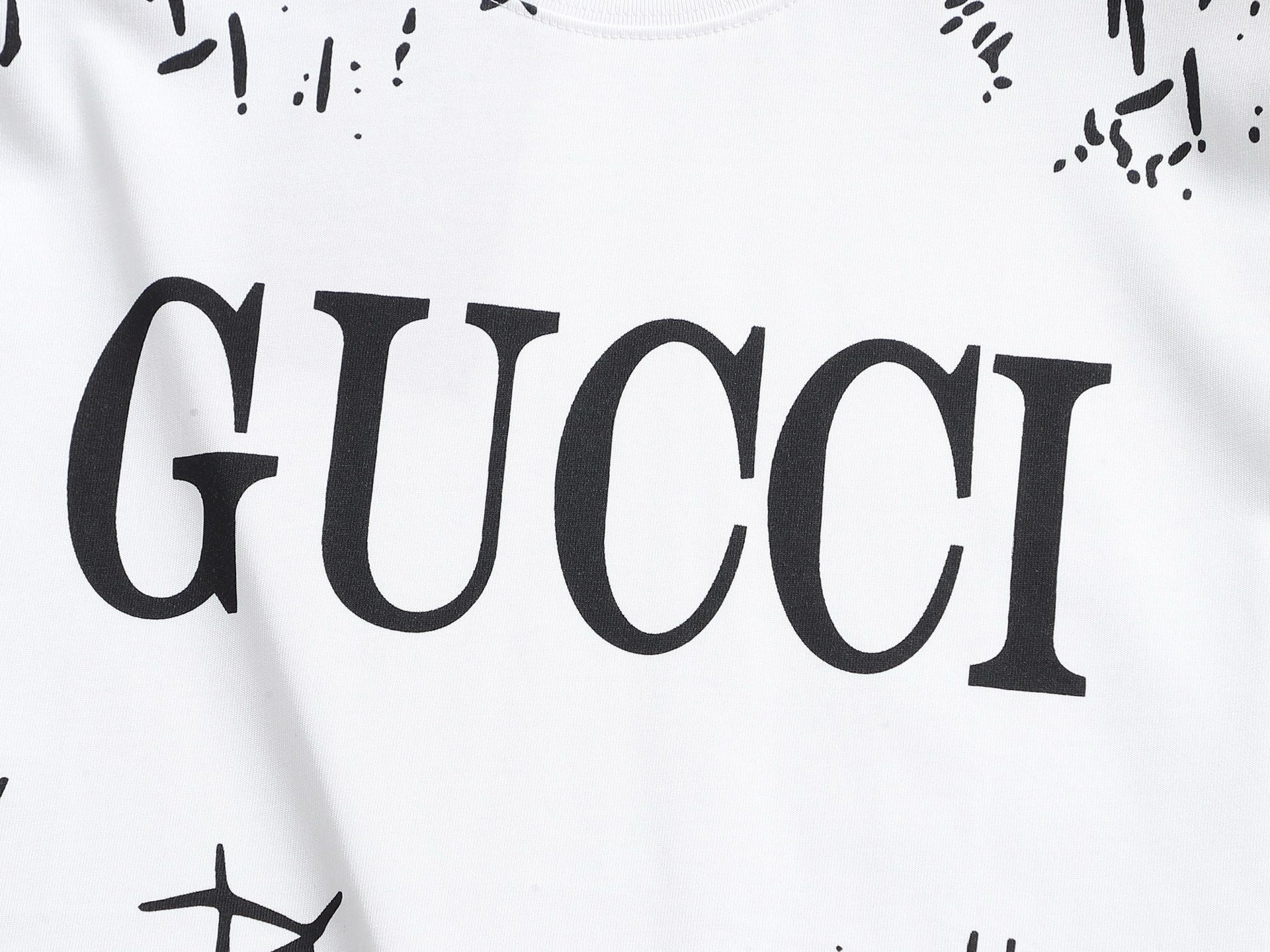 G's 2025 Spring/Summer Latest Style Chest Logo T-Shirt