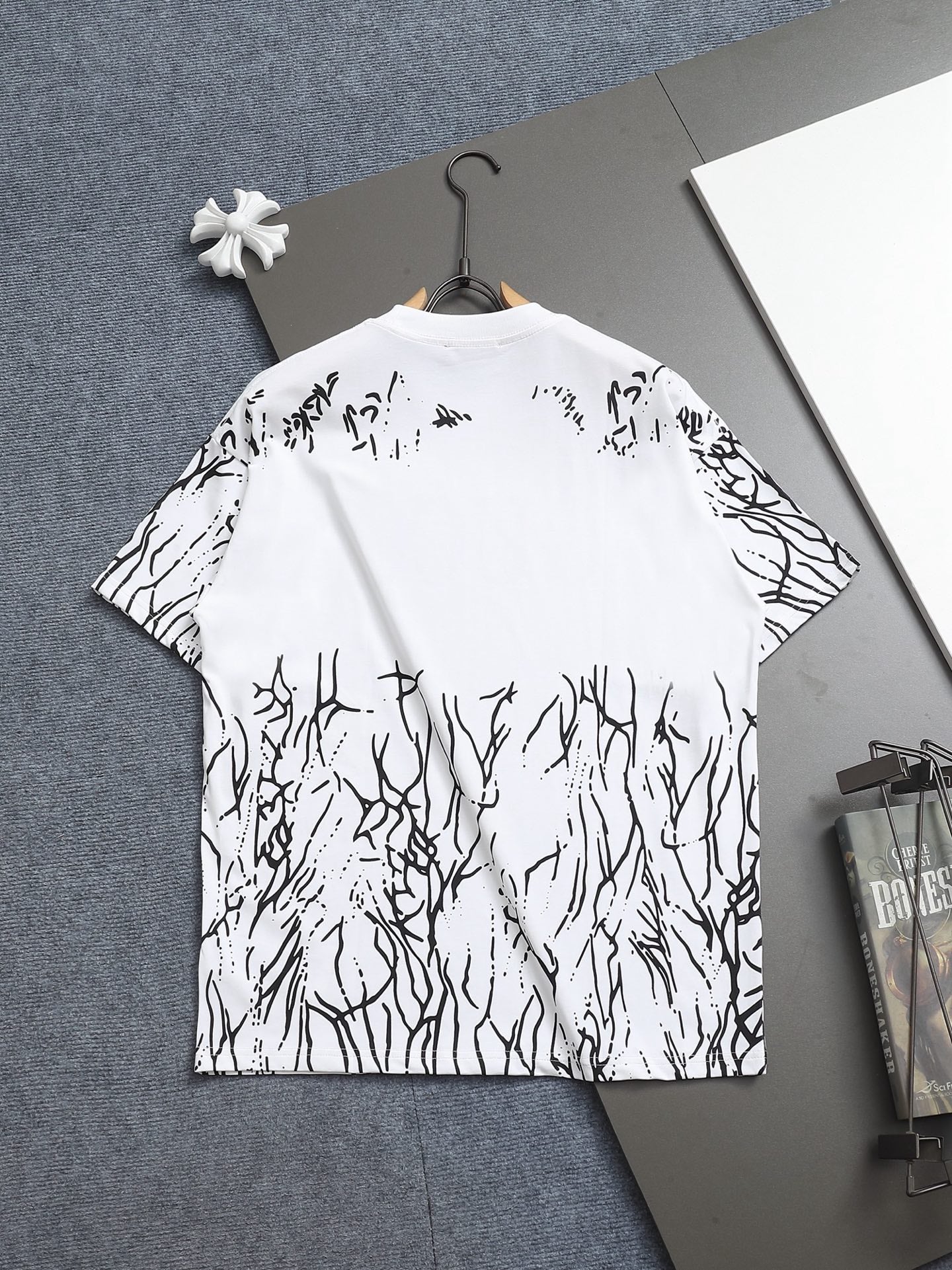 G's 2025 Spring/Summer Latest Style Chest Logo T-Shirt