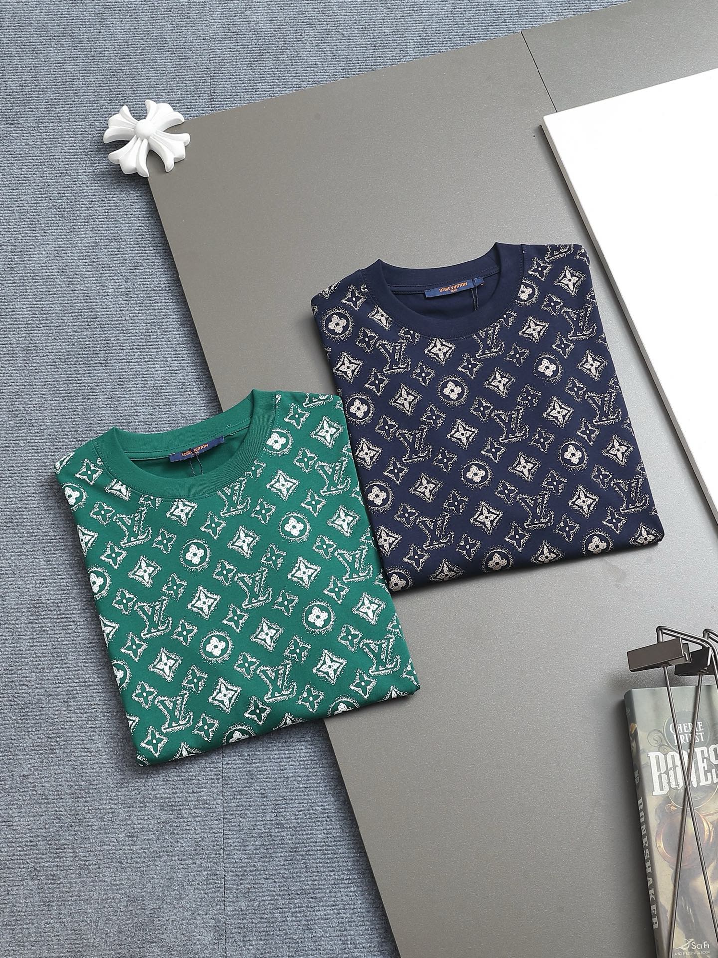 L's Layout Logo Printed Micro-Wide Fit T-Shirt