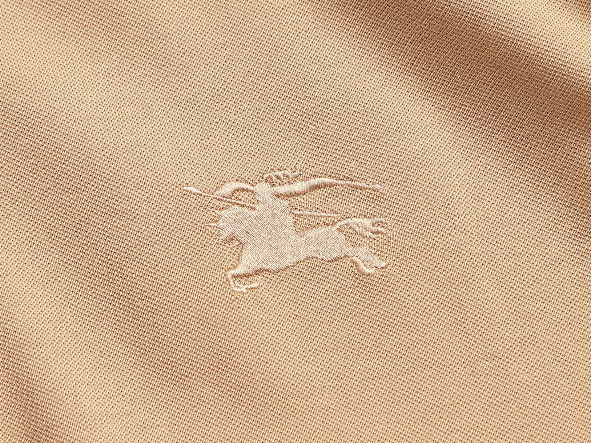 Bu's 2025 latest counter polo shirt with shoulder texture