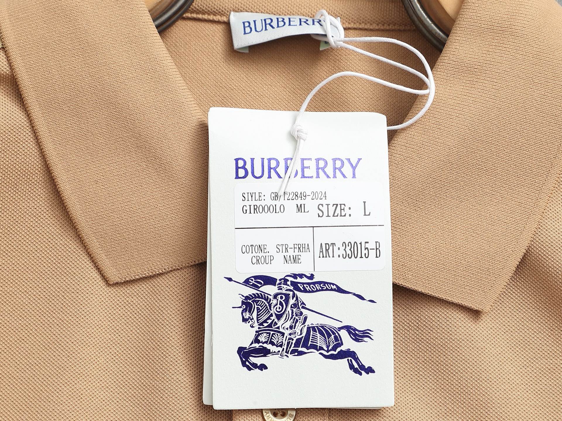 Bu's 2025 latest counter polo shirt with shoulder texture