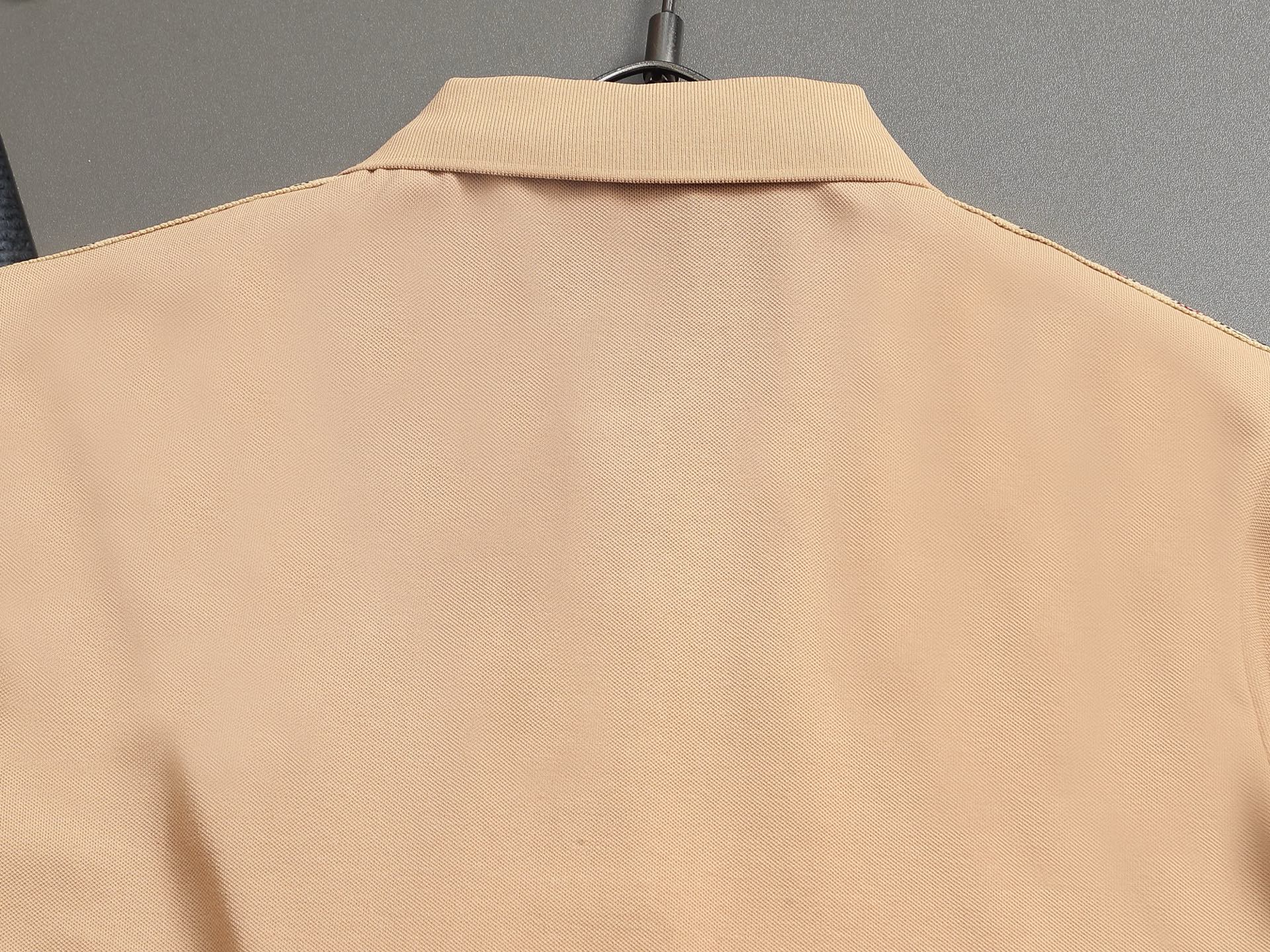 Bu's 2025 latest counter polo shirt with shoulder texture