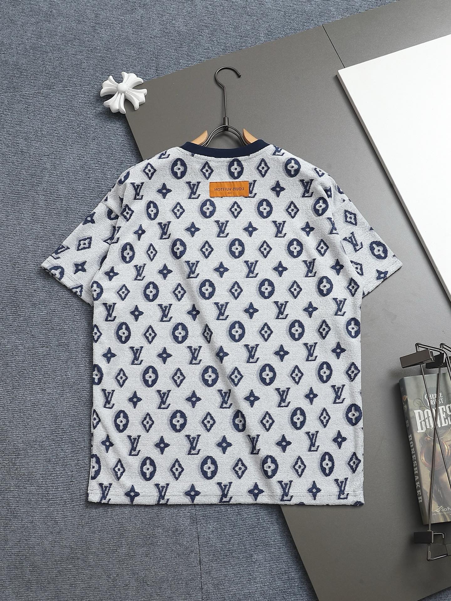 L's Personalized Towel Fabric T-shirt Set