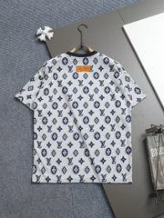 L's Personalized Towel Fabric T-shirt Set