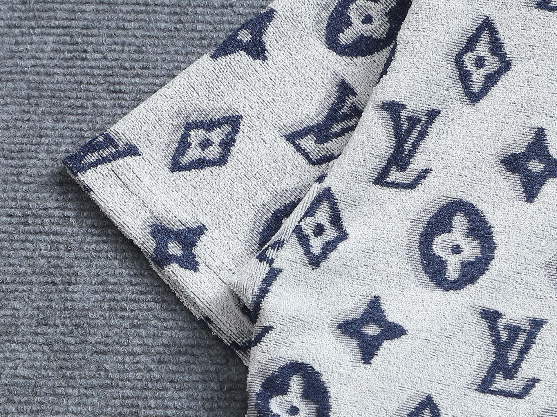 L's Personalized Towel Fabric T-shirt Set