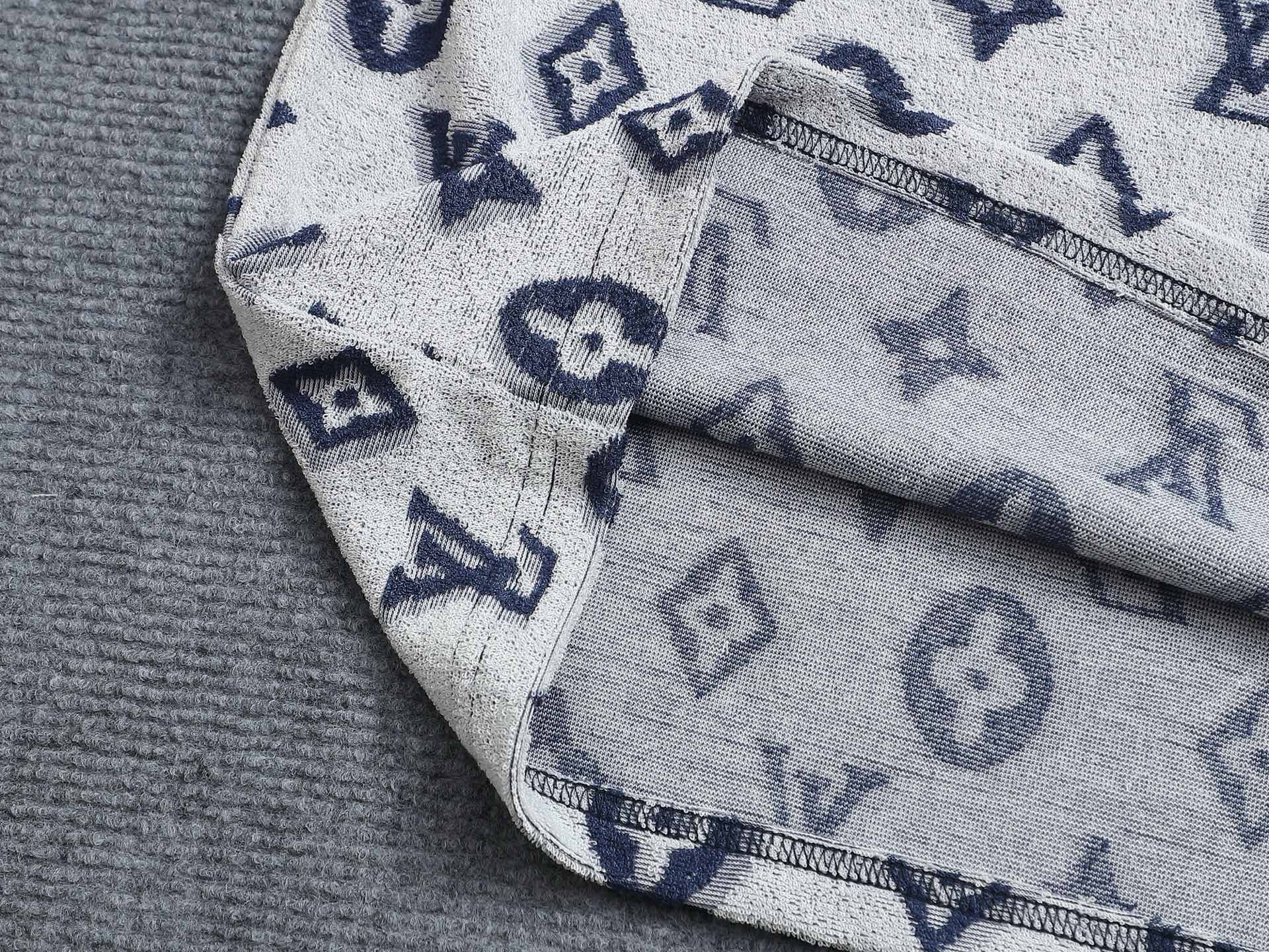 L's Personalized Towel Fabric T-shirt Set