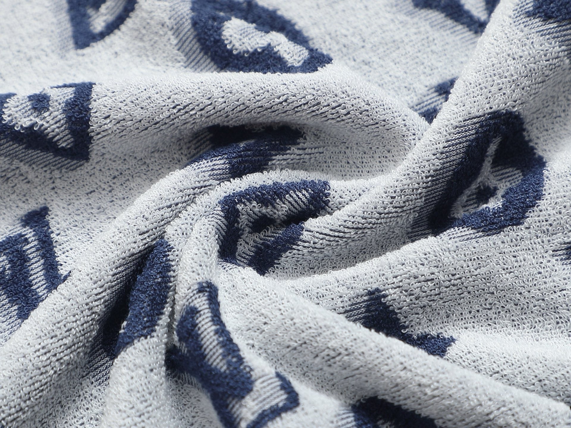 L's Personalized Towel Fabric T-shirt Set