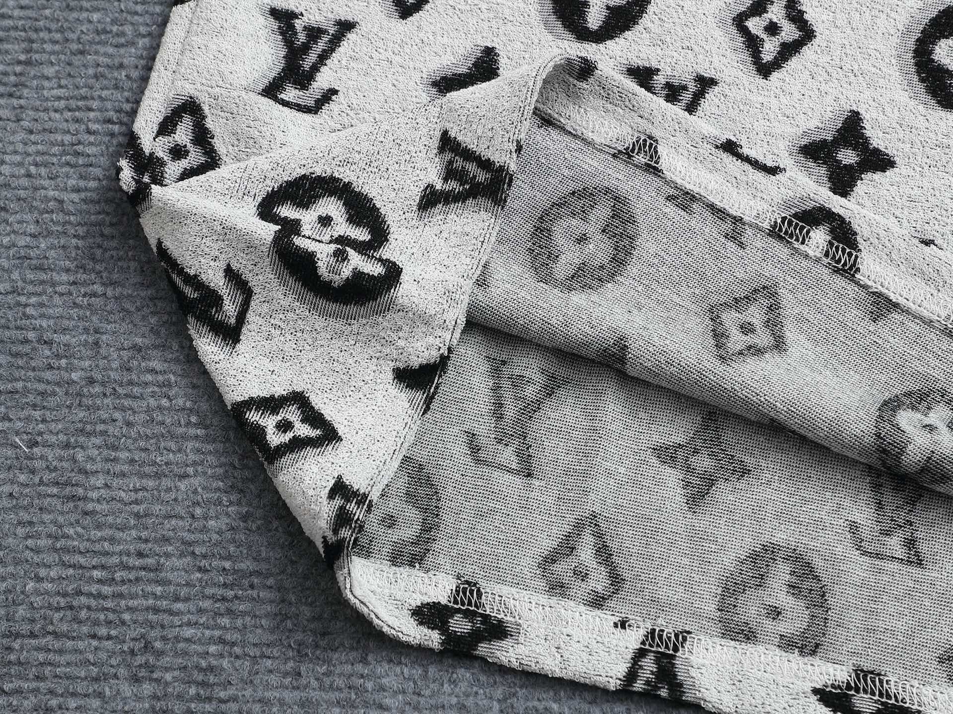 L's Personalized Towel Fabric T-shirt Set