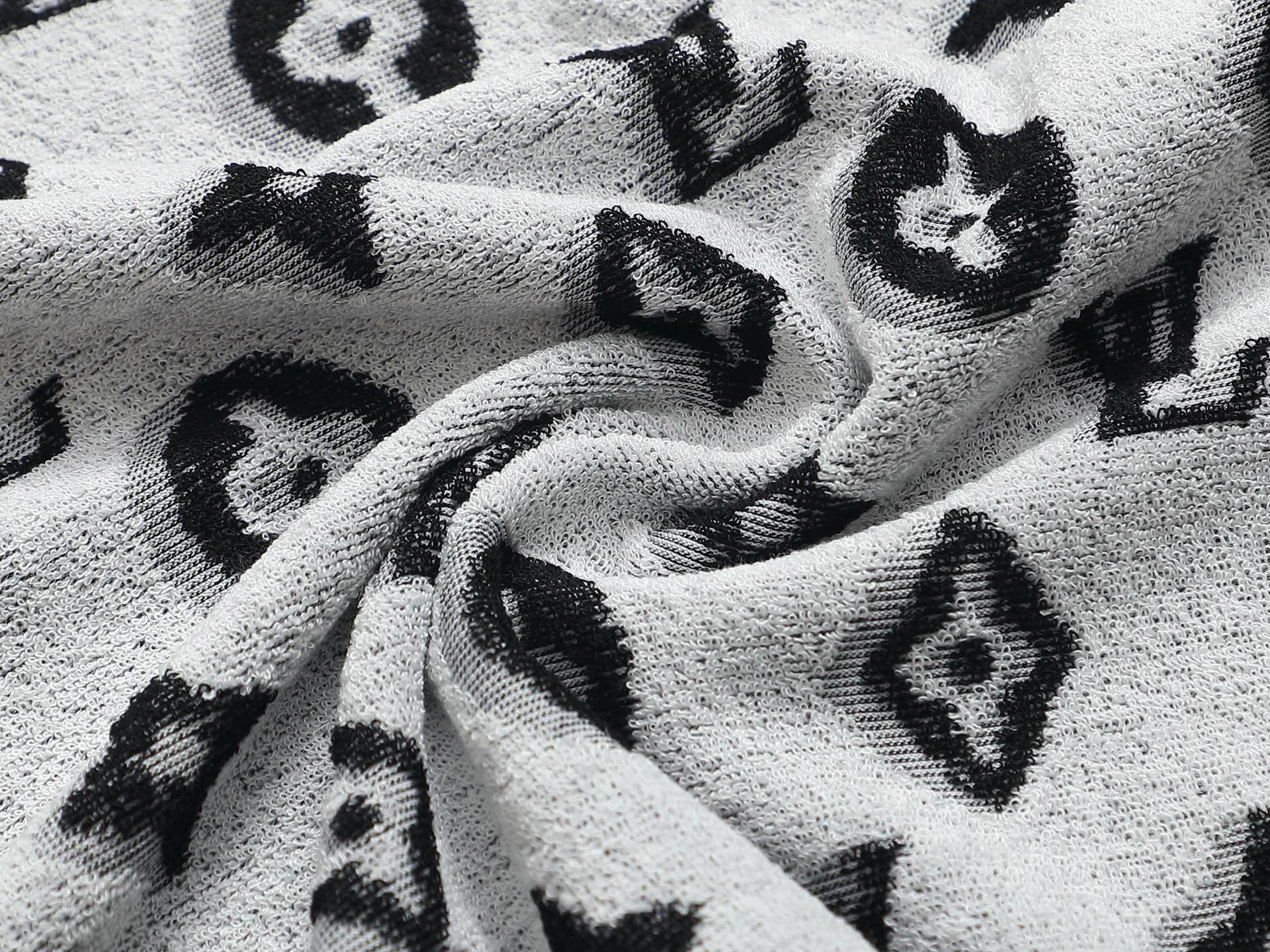 L's Personalized Towel Fabric T-shirt Set
