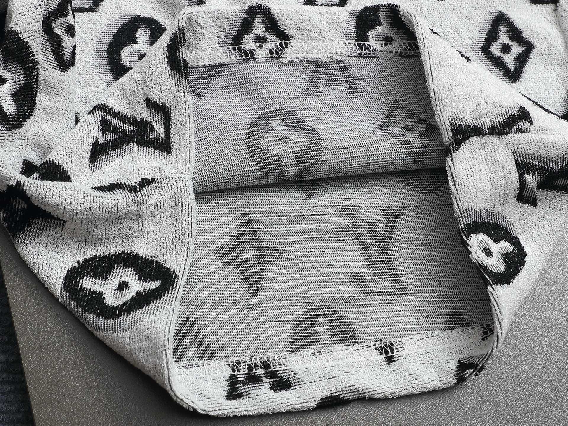L's Personalized Towel Fabric T-shirt Set