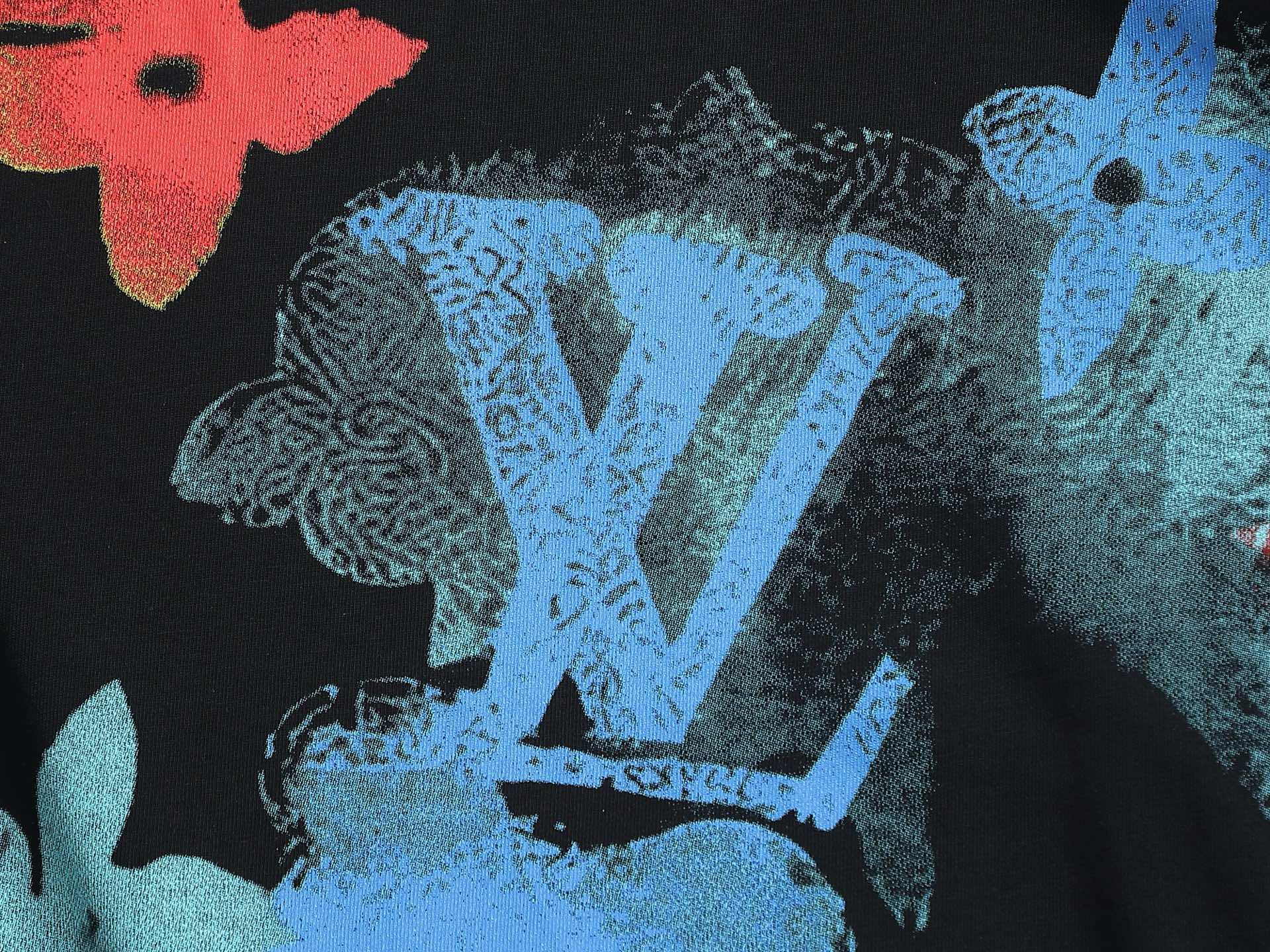 L's Full Print Simple Inkjet Logo T-shirt