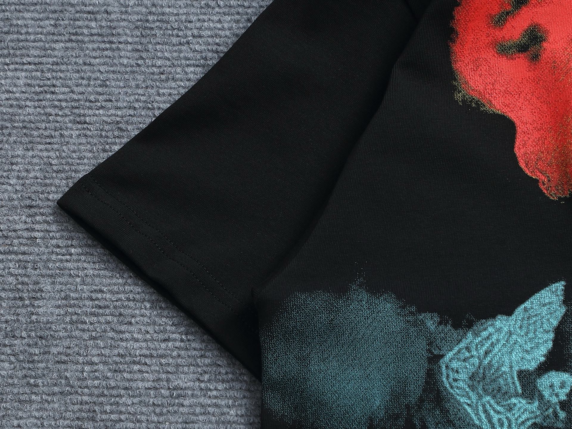 L's Full Print Simple Inkjet Logo T-shirt