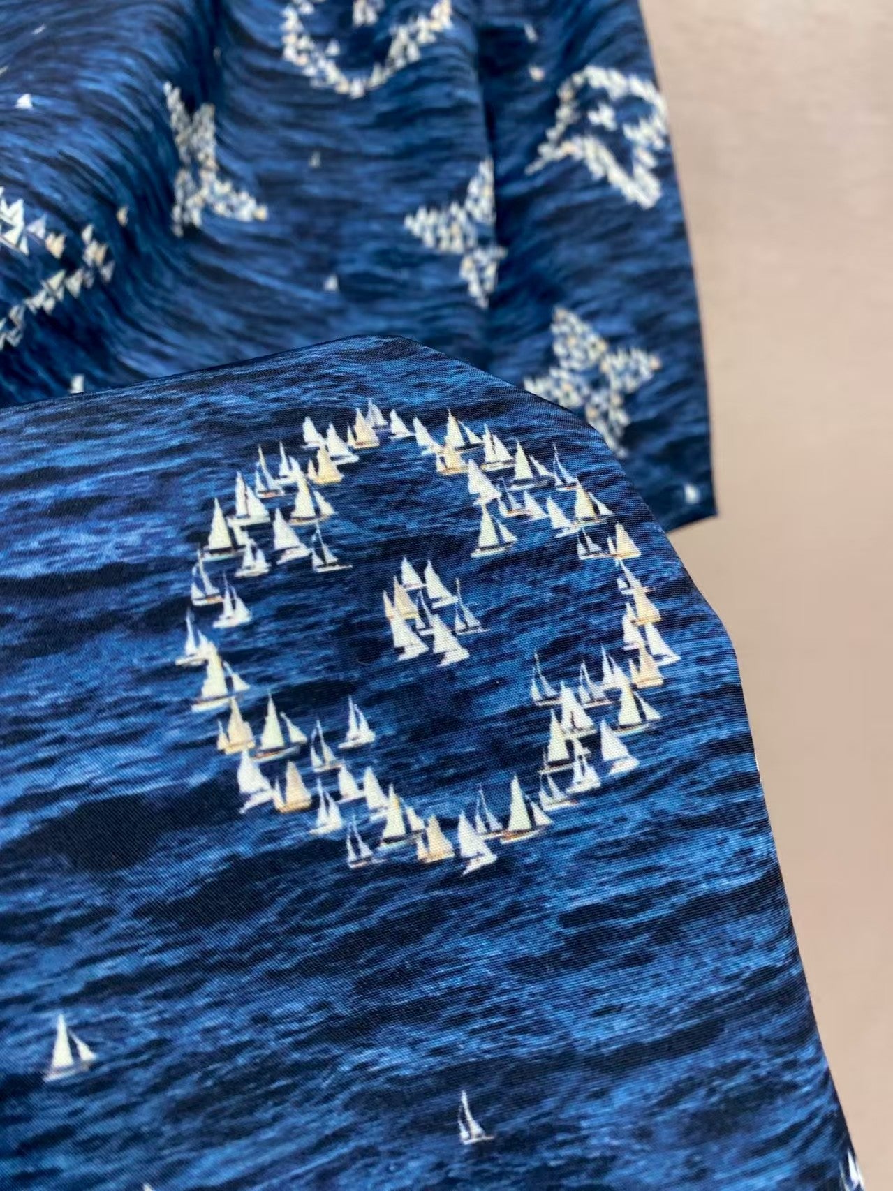 L's new breathable silk shirt