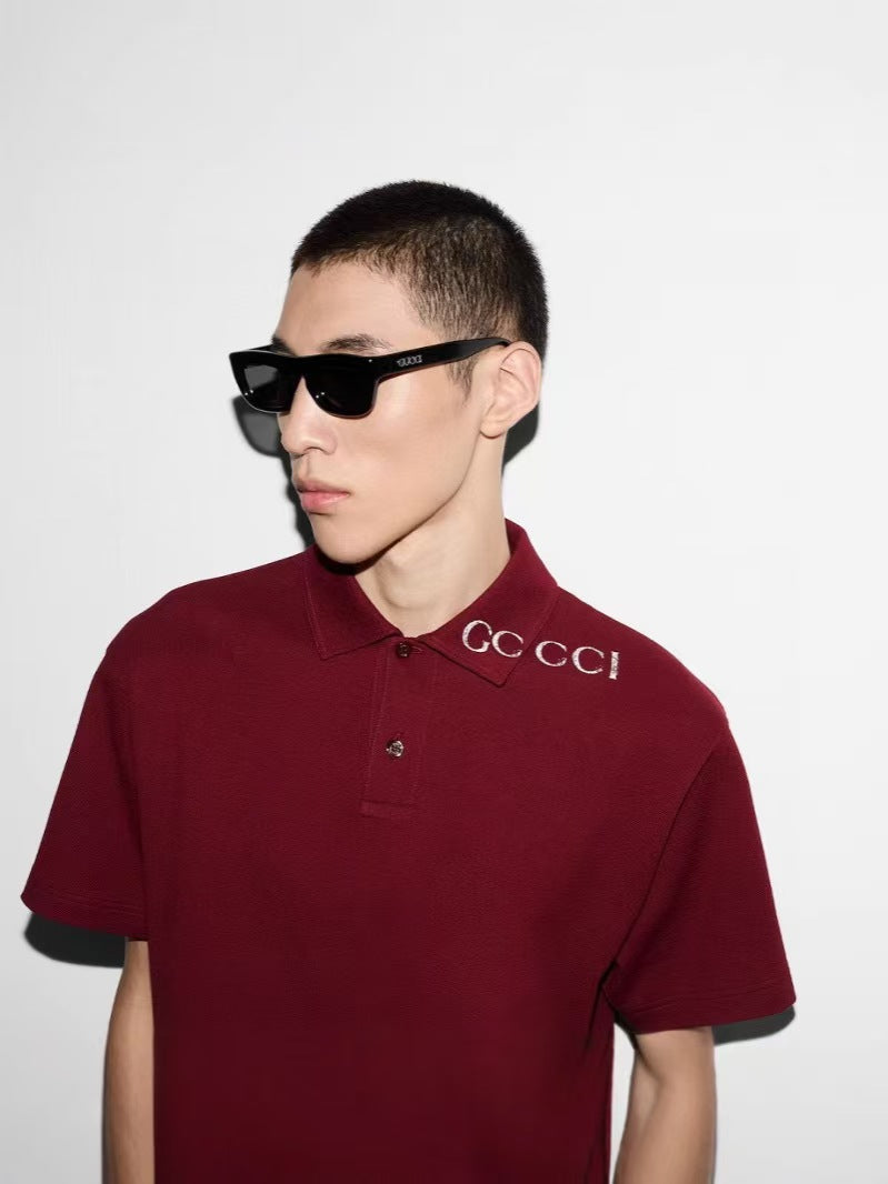 G's Simple Logo Casual Business Shirt