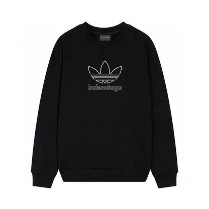 Hollow Letter Print Sweatshirt