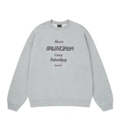 B's Classic Letter Print Sweatshirt