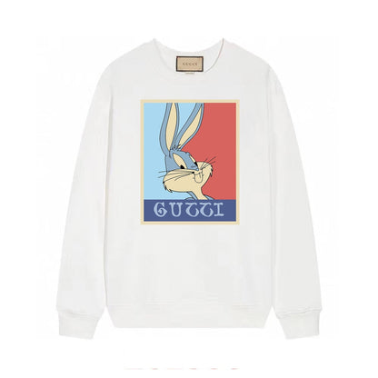 G's Bunny Print Sweatshirt (With Red And Blue)