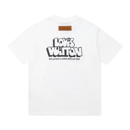 L's Bunny With Line Print T-Shirt