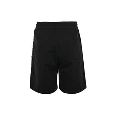 Floral print shorts (Black)