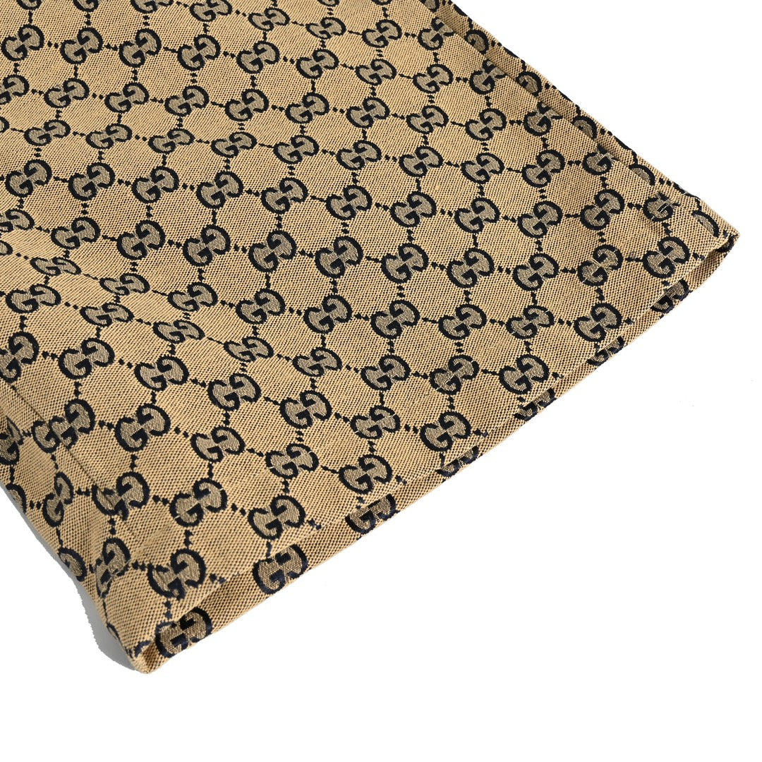 Full print jacquard shorts